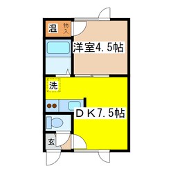 ラフィーヌ文苑の物件間取画像